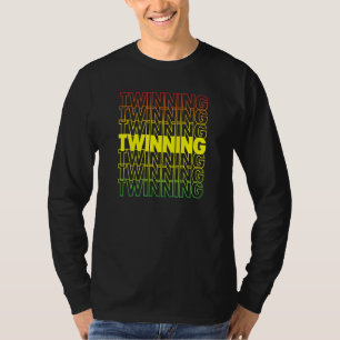 T-shirt Twin Twin Maman Papa Twin Brother Twin Sister Sib