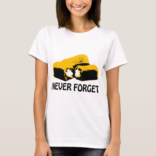 T-shirt Twinkies n'oublient jamais la conception (Devant)