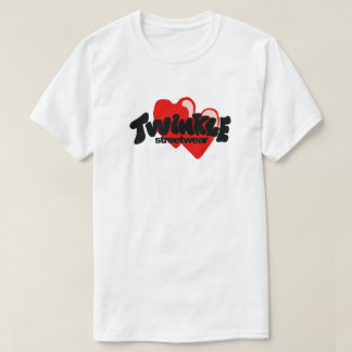 T-shirt Twinkle Streetwear Logo Cœurs