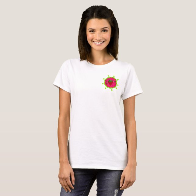 T-shirt Twist sur les Fraises (Devant entier)
