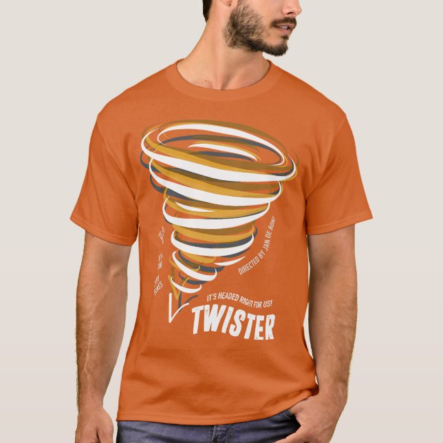 T-shirt Twister Alternative Poster (Devant)