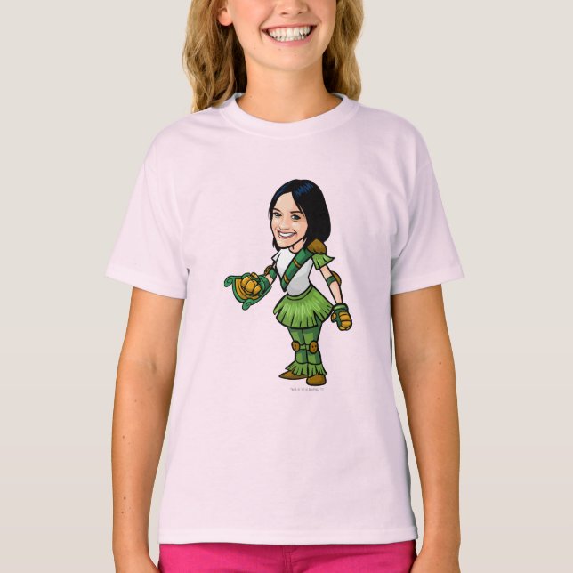 T-shirt Twitterpate Mystery Island Staff Player (Devant)