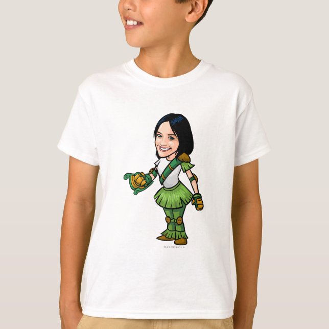 T-shirt Twitterpate Mystery Island Staff Player (Devant)