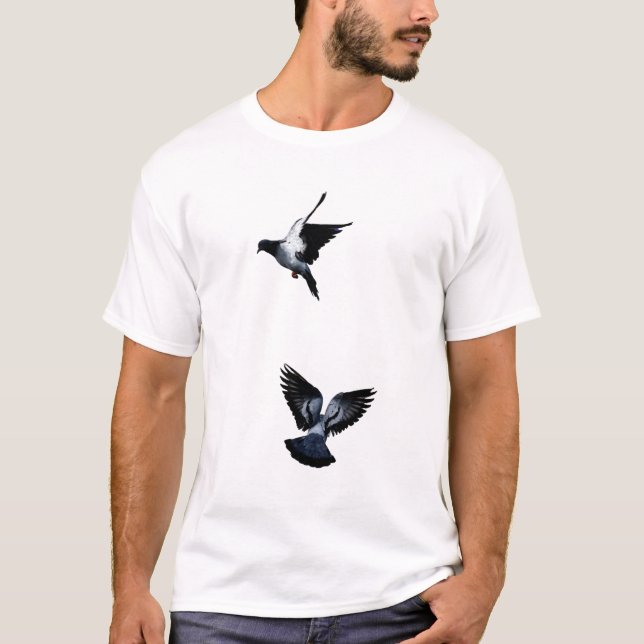 T-shirt Two birds (Devant)