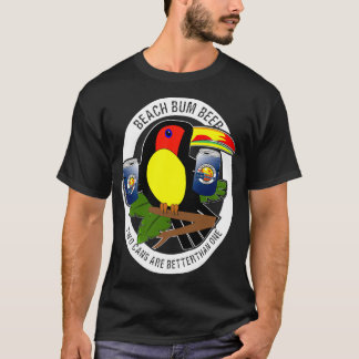 T-shirt Two Cans Are Better Than One Funny Toucan Beer