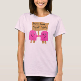T-shirt two pink equality