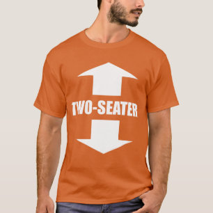T-shirt Two Seater Se sey sale naughty dire cadeau cadeau
