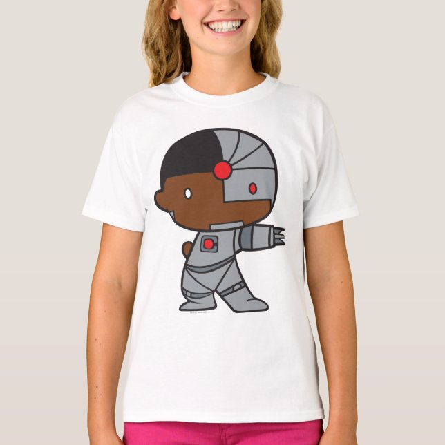 T-shirt Two-Sided Chibi Cyborg (Devant)