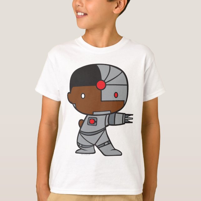T-shirt Two-Sided Chibi Cyborg (Devant)