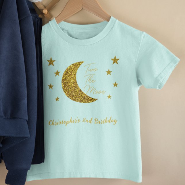 T-shirt Two The Moon 2nd Birthday Toddler (Créateur téléchargé)