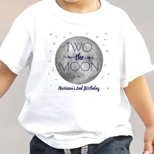 T-shirt Two The Moon 2nd Birthday Toddler