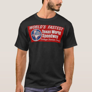 T-shirt TWS, Texas World Speedway, World Closed Course Spe