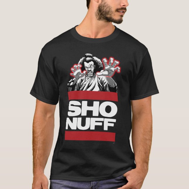 T-shirt Txt blanc de Sho Nuff (Devant)