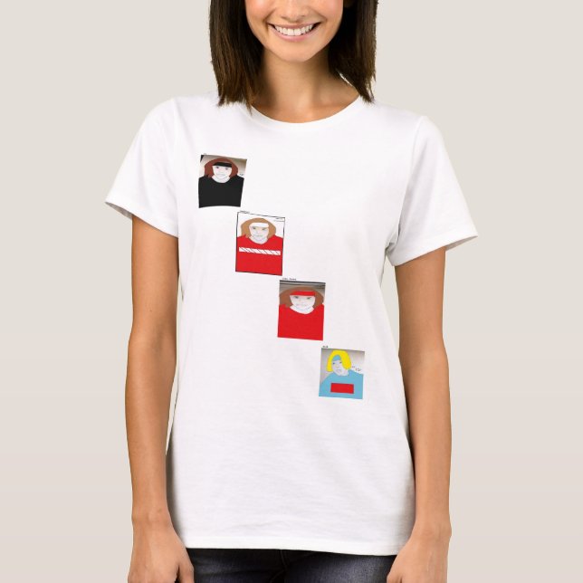 T-shirt Ty, Gabriel, John James, and Nick Drawing (Devant)