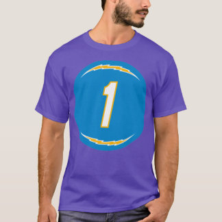 T-shirt Ty Long Numéro 1 Jersey Los Angeles Chargeurs Insp
