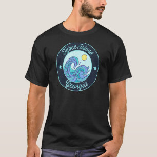 T-shirt Tybee Island Ga Georgia Souvenir Surfer Nautique G