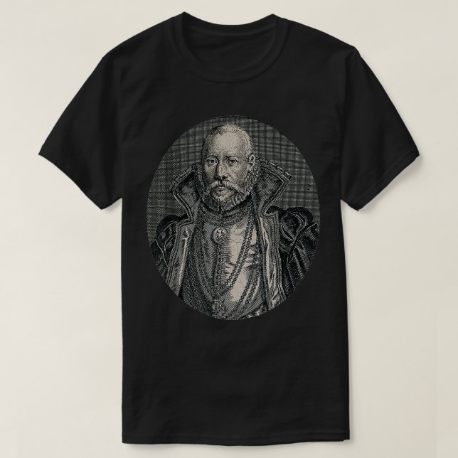T-shirt Tycho Brahe Astronome Danemark Astronomie Sc (Design devant)