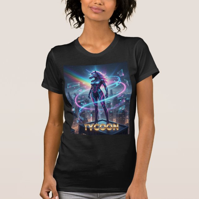 T-shirt Tycoon de l'amour — Énergie milliardaire vibration (Devant)