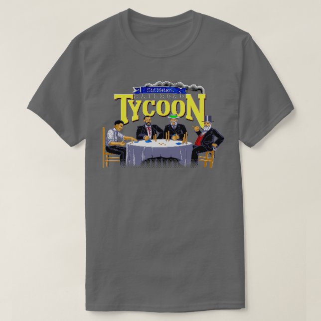 T-shirt Tycoon ferroviaire 1 (Design devant)