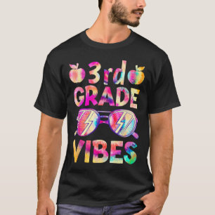 T-shirt Tye Tie Dye Vibes 3e année Professeur Premier Jour