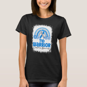 T-shirt Type 1 Guerrier du diabète T1D Mois de sensibilisa