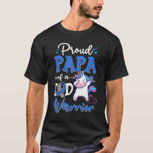 T-shirt Type 1 Sensibilisation au diabète Fier Papa De La