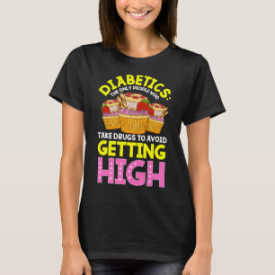 T-shirt Type 2 Sensibilisation au diabète Douceur Diabétiq