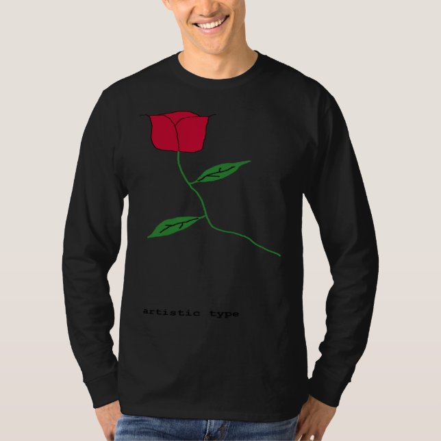 T-shirt Type artistique (Devant)