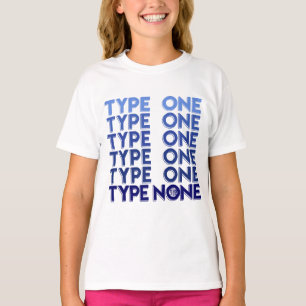 T-shirt Type Aucun