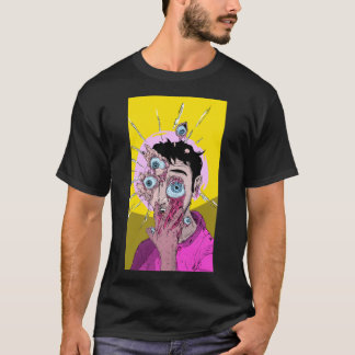 T-shirt Type avec plus d'yeux que la normale
