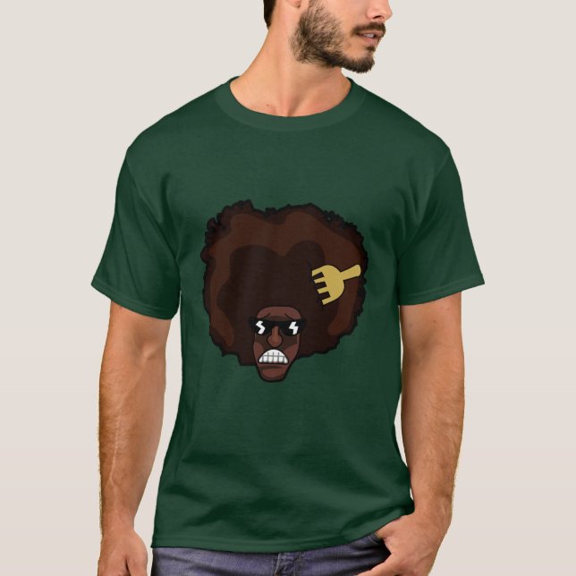 T-shirt Type d'Afro (Devant)