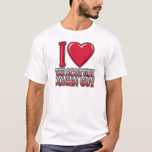 T-shirt Type de Conan d'écossais