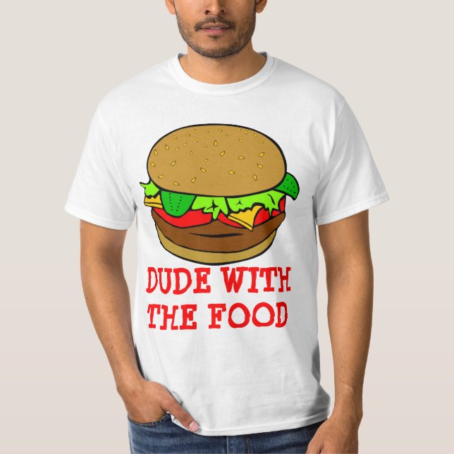 T-shirt Type de nourriture (Devant)