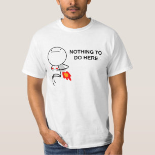 T-shirt Type de paquet de jet