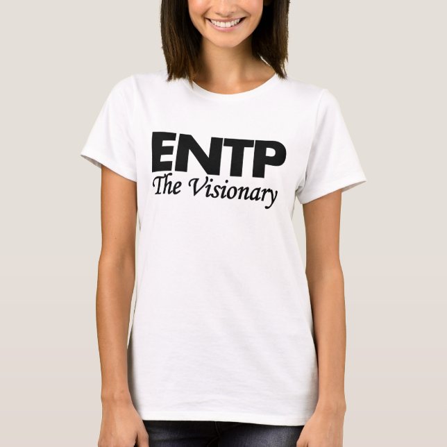 T-shirt Type de personnalité d'ENTP (Devant)