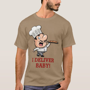 T-shirt Type de pizza