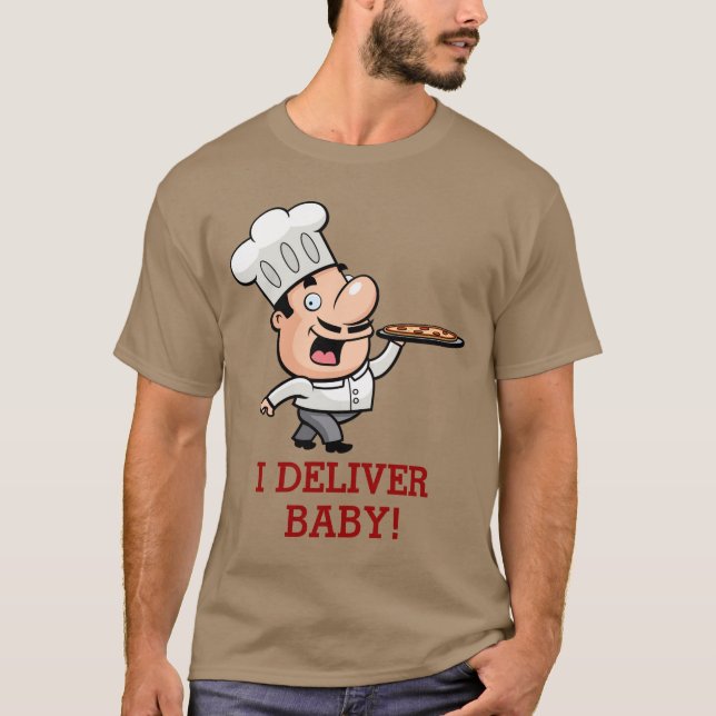 T-shirt Type de pizza (Devant)