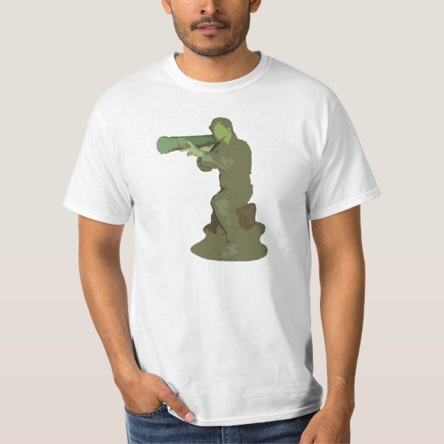 T-shirt Type de plastique d'armée (Devant)