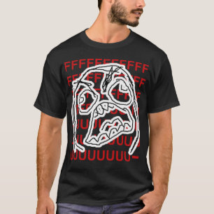 T-shirt Type de rage