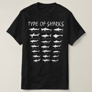 T-shirt type de requins