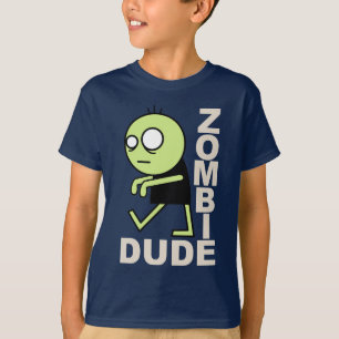 T-shirt Type de zombi