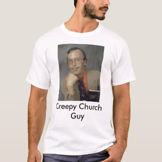 T-shirt Type déplaisant d'église