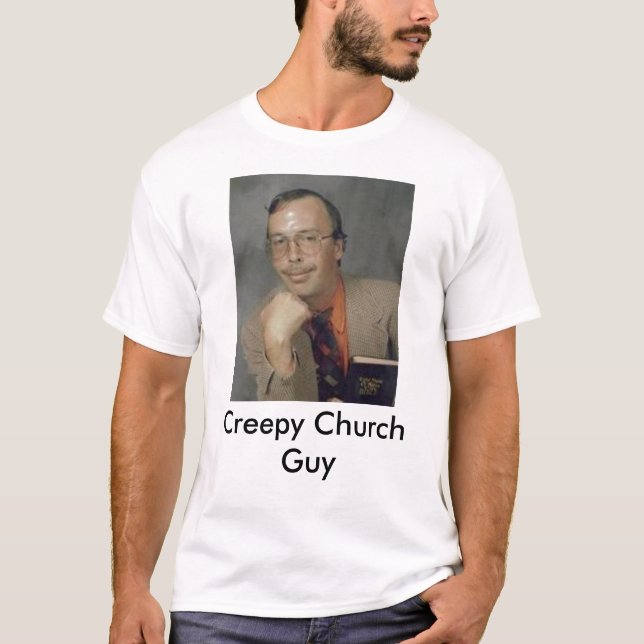 T-shirt Type déplaisant d'église (Devant)