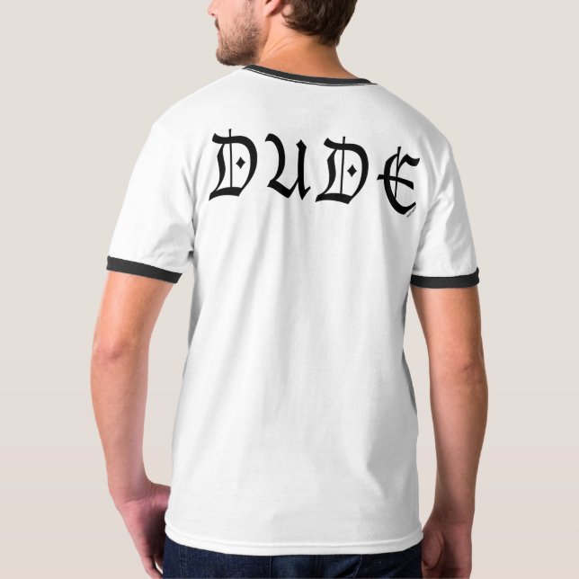T-shirt Type (doux) (Dos)