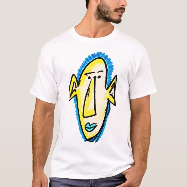 T-shirt Type fluorescent (Devant)
