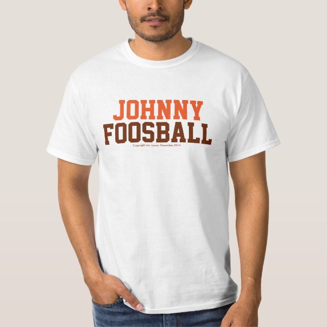 T-shirt Type Foosball (Devant)