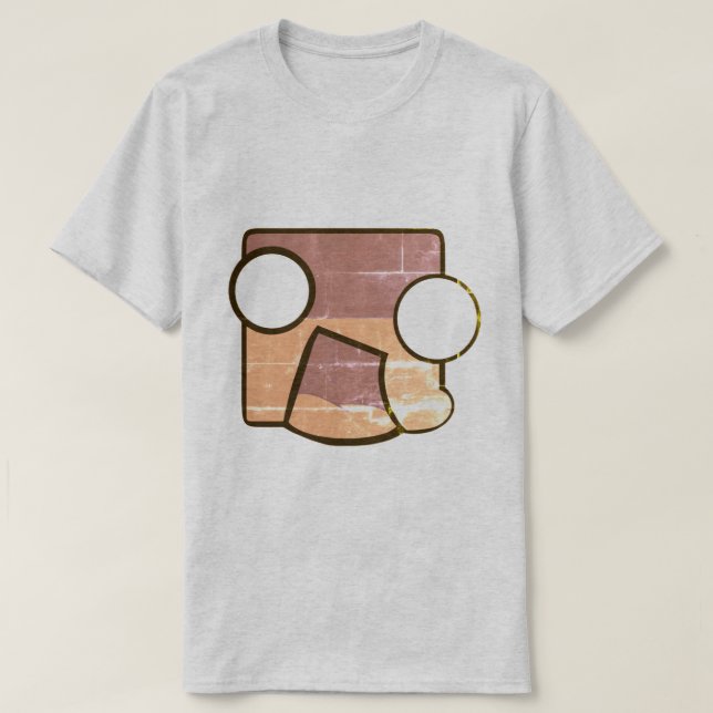 T-shirt Type gris (Design devant)