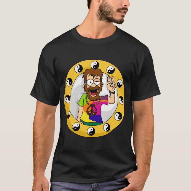T-shirt Type hippie (Devant)