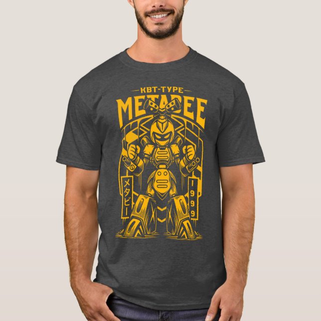 T-shirt Type Kbt rétro (Devant)