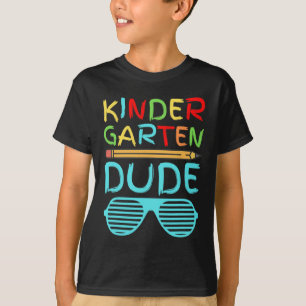 T-shirt Type maternelle mec drôle crayon premier jour d'éc